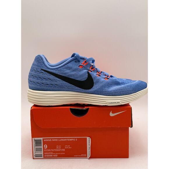 Nike LUNARTEMPO 2 Women's NEW Running Sneaker Blue US Size 9 - Picture 11 of 11